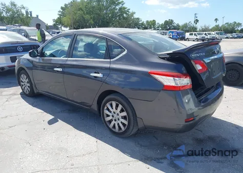 2013 Nissan Sentra Sv z USA, uszkodzony, nr VIN 3N1AB7AP3DL703350